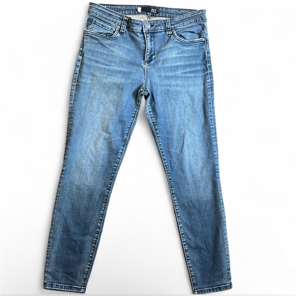 Kut from the Kloth Women's Light Blue Skinny Jeans Ankle Skinny